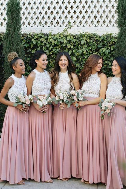 Long Bridesmaid Dresses