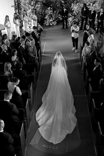 Elegant A-Line V Neck Satin Wedding Dresses VK24010704