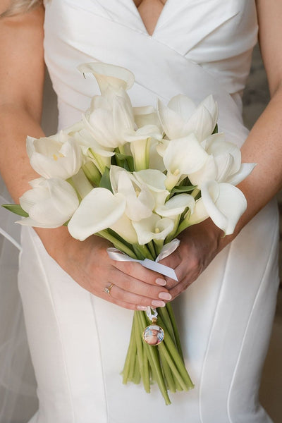 Elegant Mermaid Strapless White Satin Wedding Dresses with Train VK26081514