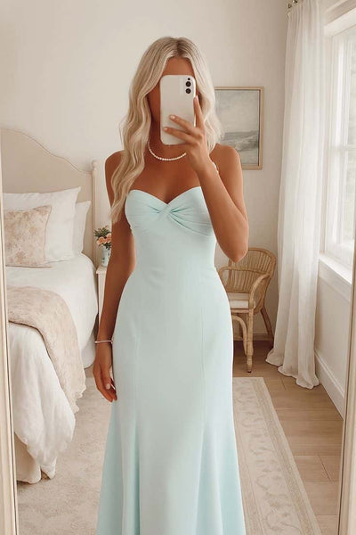 Chic Mermaid Sweetheart Light Mint Prom Dress VK26031504