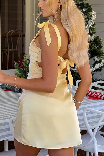 Popular Double Straps Sleeveless Pleats Mini Homecoming Party Dress