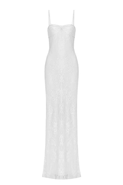 Romantic Blush Pink Lace Spaghetti Straps Prom Dress with Ruched Bodice