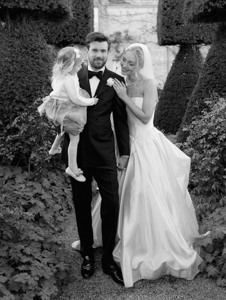 Strapless Sleeveless A-Line Simple Floor-Length Wedding Dress