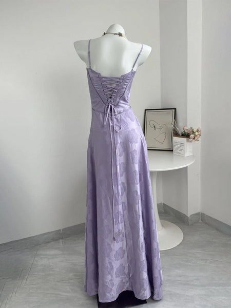 Sage Mermaid Satin Spaghetti Straps Long Prom Dresses