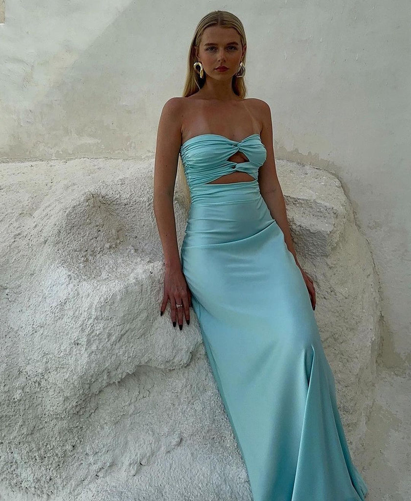 aqua blue silk dress Satin Cowl Neck Strappy Mini This garment fits true to size Delicate Silk Slip Aqua Blue